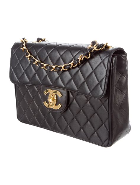 chanel large classic flap bag replica|authentic Chanel classic flap bag.